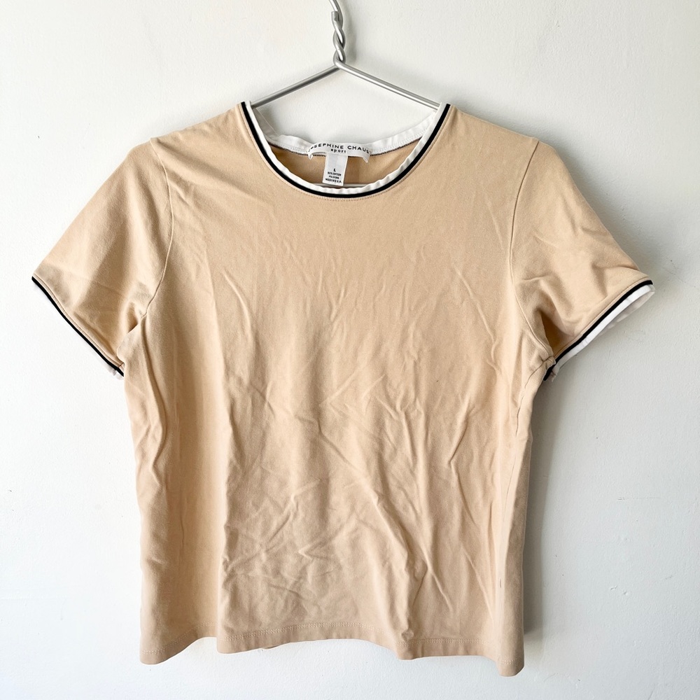 Josephine Chaus Sport Neutral Tee Size Large